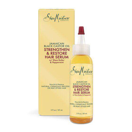 JAMAICAN BLACK CASTOR OIL STRENGTHEN & RESTORE OIL SERUM SHEA MOISTURE