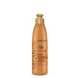 CREMA DE PEINAR ACEITE DE ARGAN HIDRATANTE ARGAN OIL LEAV IN CREAM KATIVA 250 ML - Beauty Fair Cosmetics