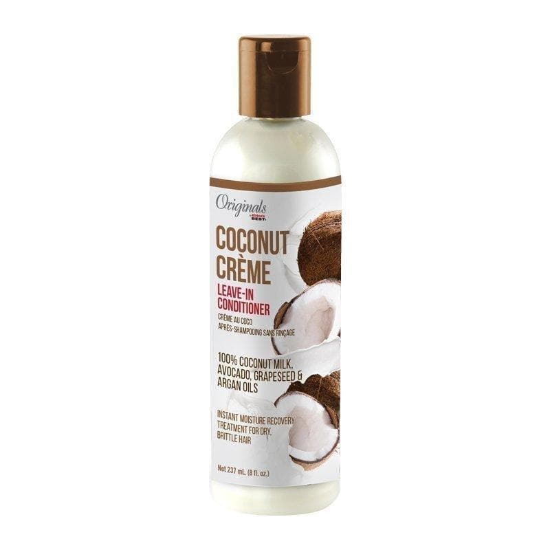 CREMA PEINADORA ORIGINAL COCONUT CREME LEAVE IN CONDITIONER AFRICA BEST 237 ML - Beauty Fair Cosmetics