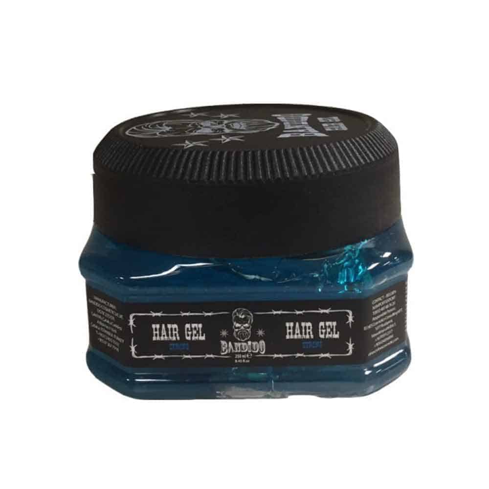 GEL AZUL STRONG HAIR BLUE GEL BANDIDO 250 ML - Beauty Fair Cosmetics