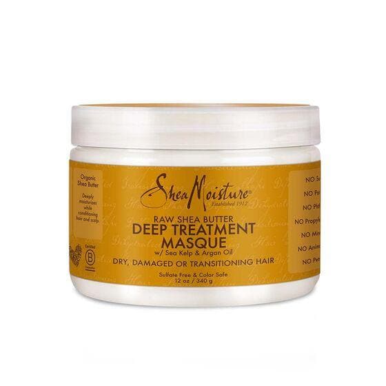 MASCARILLA DEEP TREATMENT MASQUE RAW SHEA BUTTER SHEA MOISTURE 340g - Beauty Fair Cosmetics
