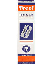 Treet Platinum Super Stainless Cuchillas 200Pcs (20X10)