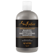 CHAMPÚ AFRICAN BLACK SOAP BAMBOO CHARCOAL DEEP CLEANSING SHAMPOO SHEA MOISTURE 384ML